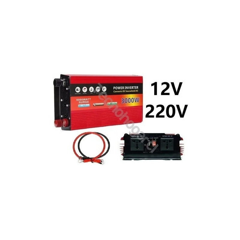 Convertidor De Corriente 12v A 220v, 3000w Inversor Voltaje