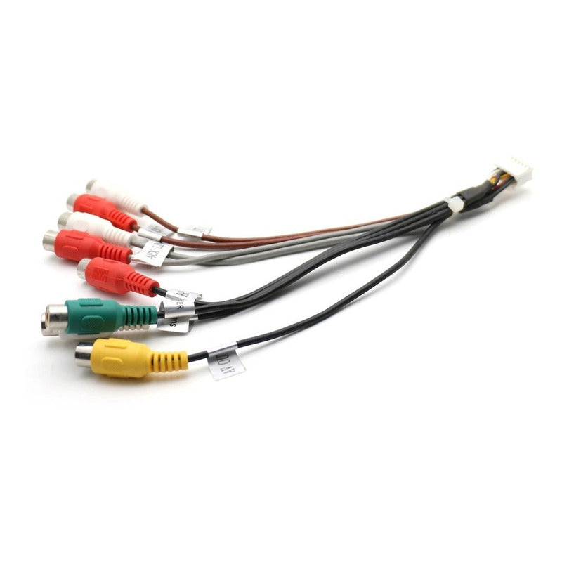 Arnes Ramal Cables Rca Radio Android Chinas Salida De Audio