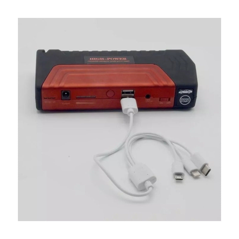Partidor 12v Vehiculo Batería Power Bank Celular Tablet Usb