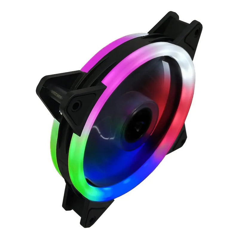 Fan Cooler 120mm Pc Gamer Led Rgb 4pin Ide Chasis Ventilador