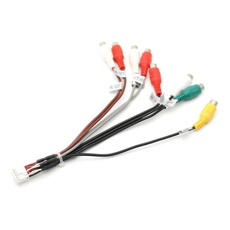 Arnes Ramal Cables Rca Radio Android Chinas Salida De Audio