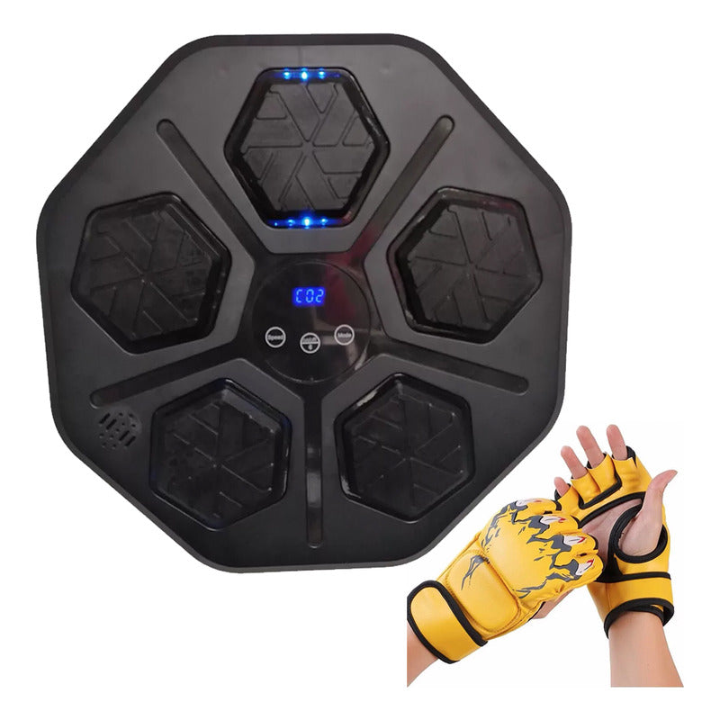 Máquina De Boxeo Recargable Con Música Bluetooth