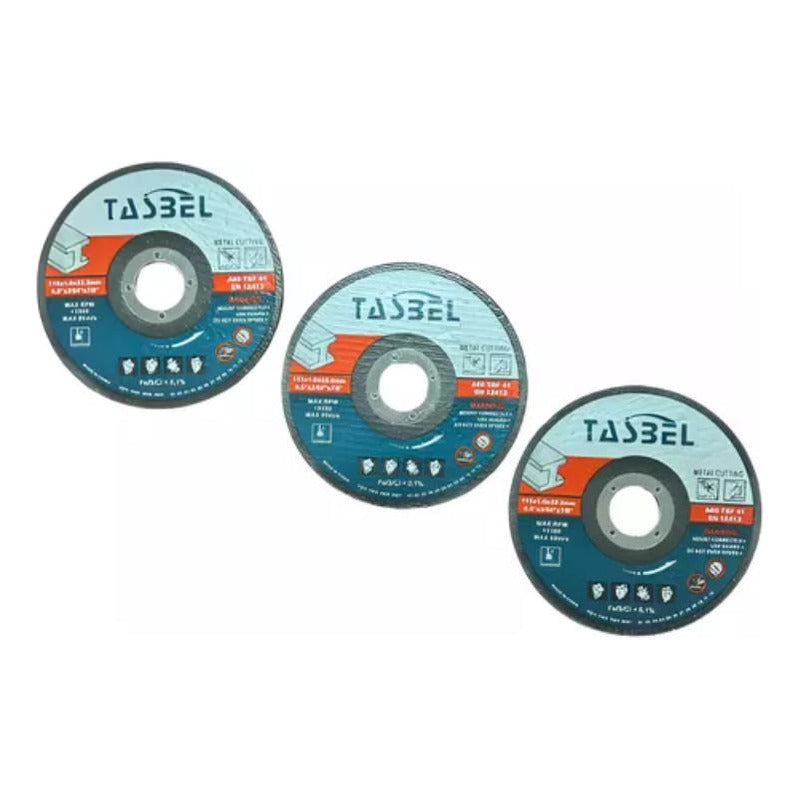 Disco Corte 25 Unidades De Metal Acero 115 X 1 X 22.2 Mm