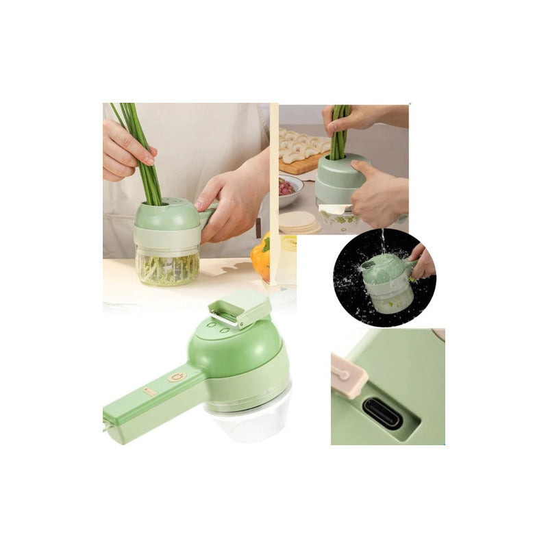 Picador De Vegetales Y Verduras Eléctrico Resistente