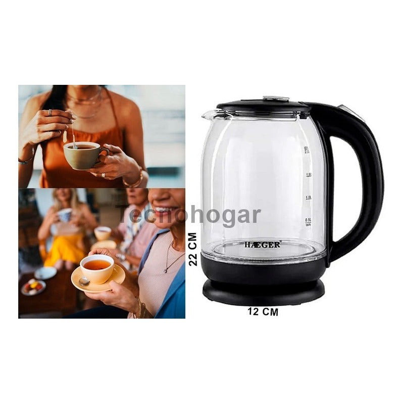 Calentador De Agua Hervidor Eléctrico Tetera Te Cafe