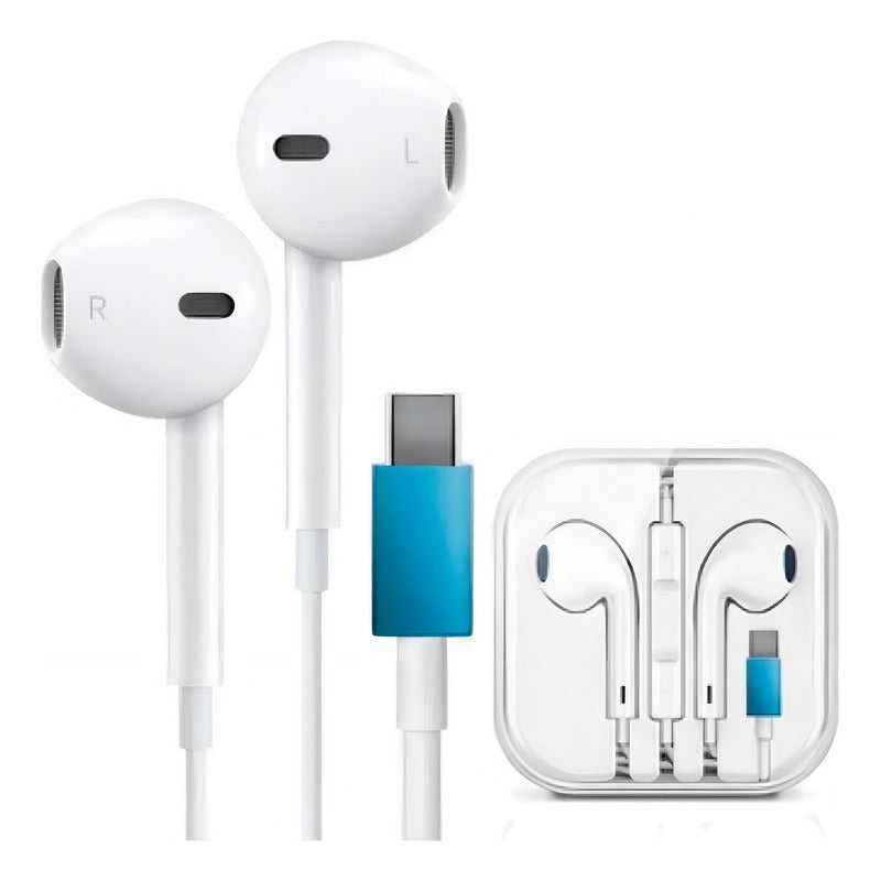 Audifonos Manos Libres Para Usb Tipo C Auriculares Cableados