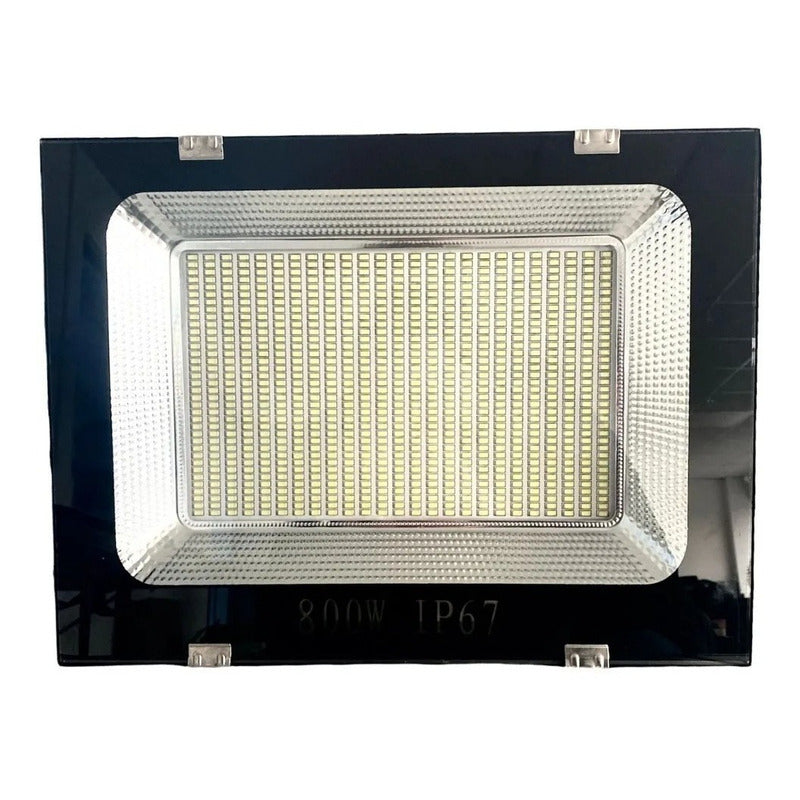 Foco Proyector 800w Ultra Plano Led Frio Resistente Al Agua Frío