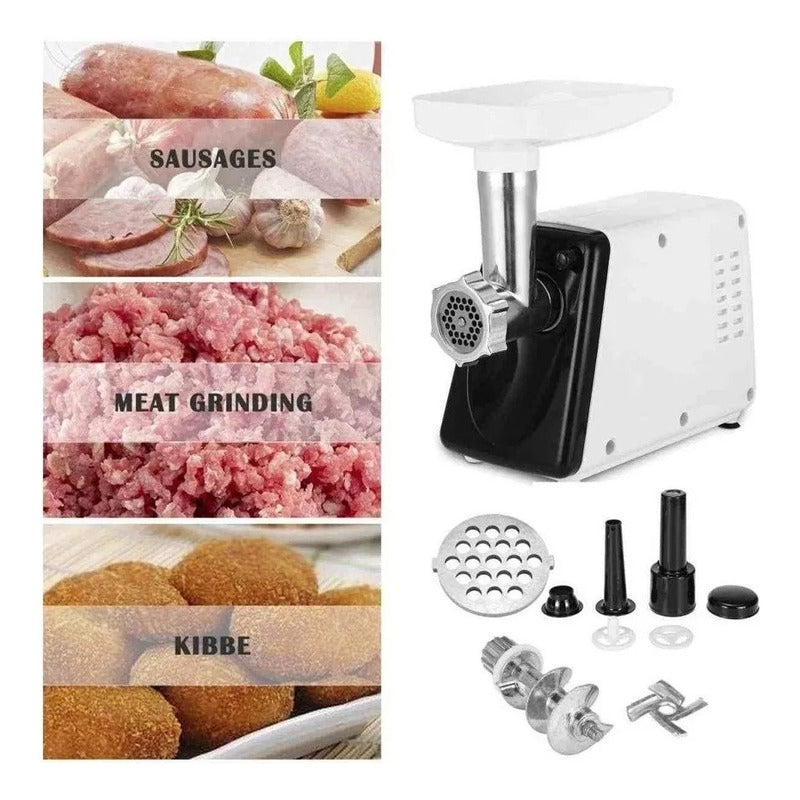Moledora De Carne Electrica Metalica Resistente 3200w