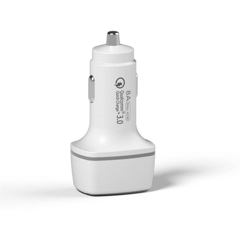 Cargador Auto Carga Rápida Tipo C Y Usb 18w