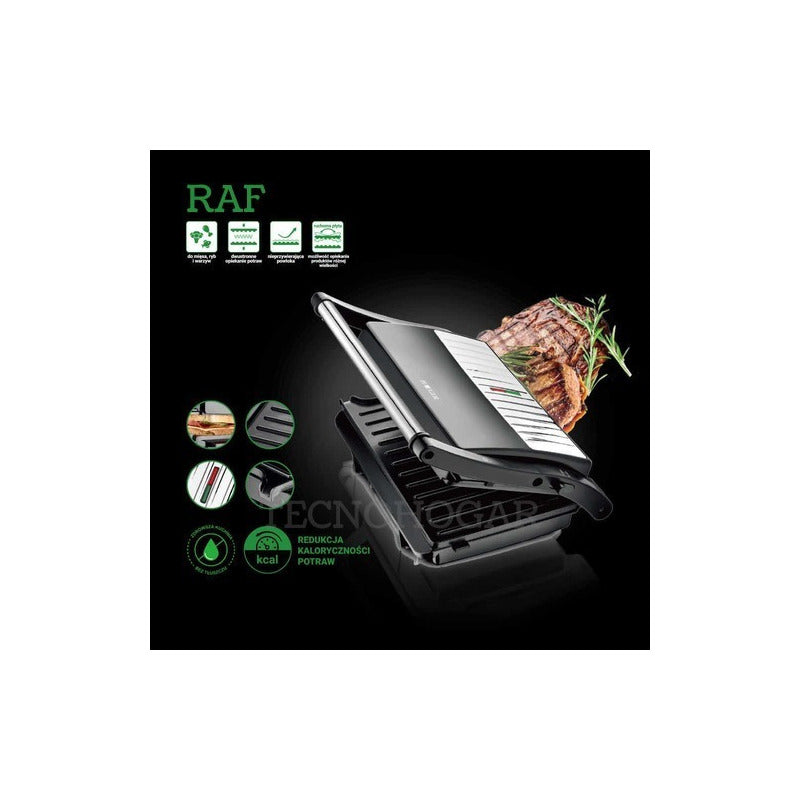 Tostador 2 En 1 Sándwich Y Carnes Eléctrico Pan