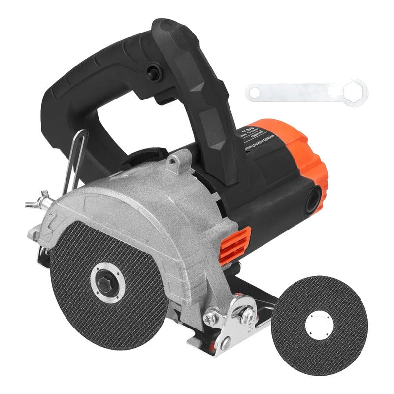 Sierra Circular Marmol Madera Concreto Cortadora De Mano Naranja 50