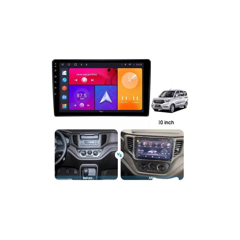 Adaptador De Radio Bisel Marco De Chevrolet N400 De 10puLG