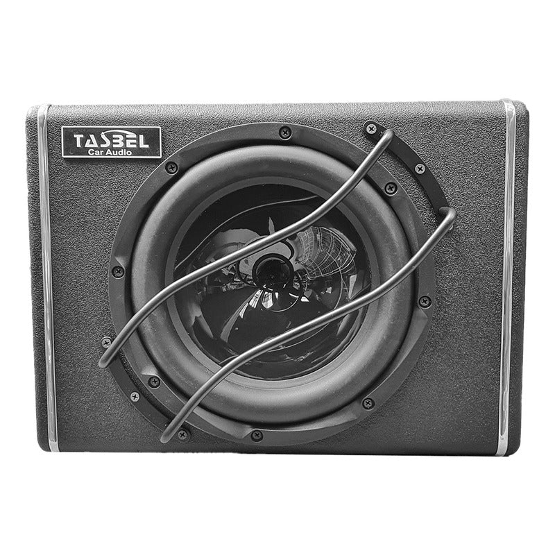 Subwoofer Amplificado Tecnohogar 2000w Para Auto Raistar Negro