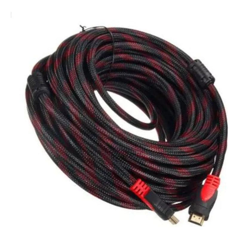 Cable Hdmi 8k/60hz Ultra Hd 5m 48gbps Conector Bañado En Oro