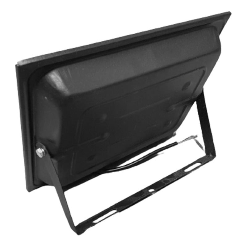 Foco 200w Pack X 2 Reflector Canchas Cultivos Led Ahorrador Negro
