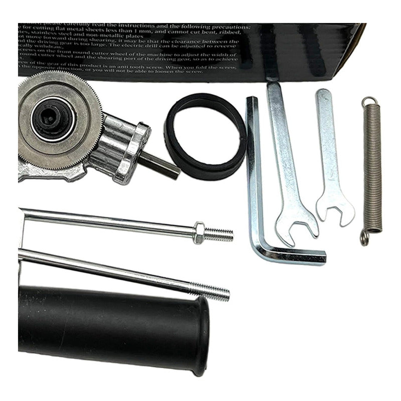 Adaptador De Taladro Auxiliar Para Cortar Laminas Metalicas