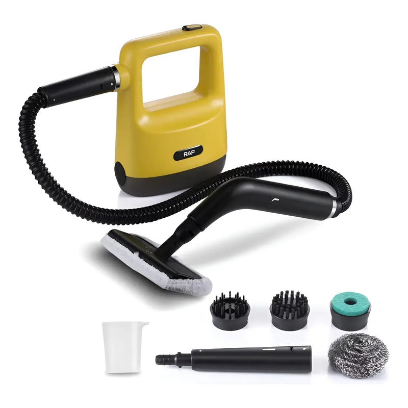 Limpiadora A Vapor De Mano Raf R.1271 300ml Amarilla Amarillo