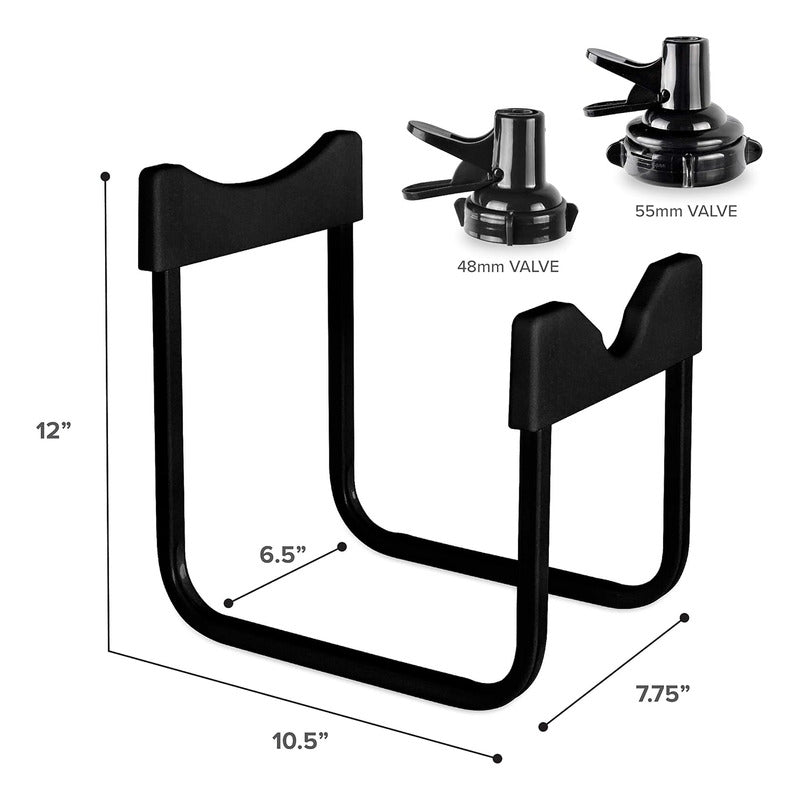 Soporte Dispensador Rack Para 1 Bidón De Agua + Boquilla
