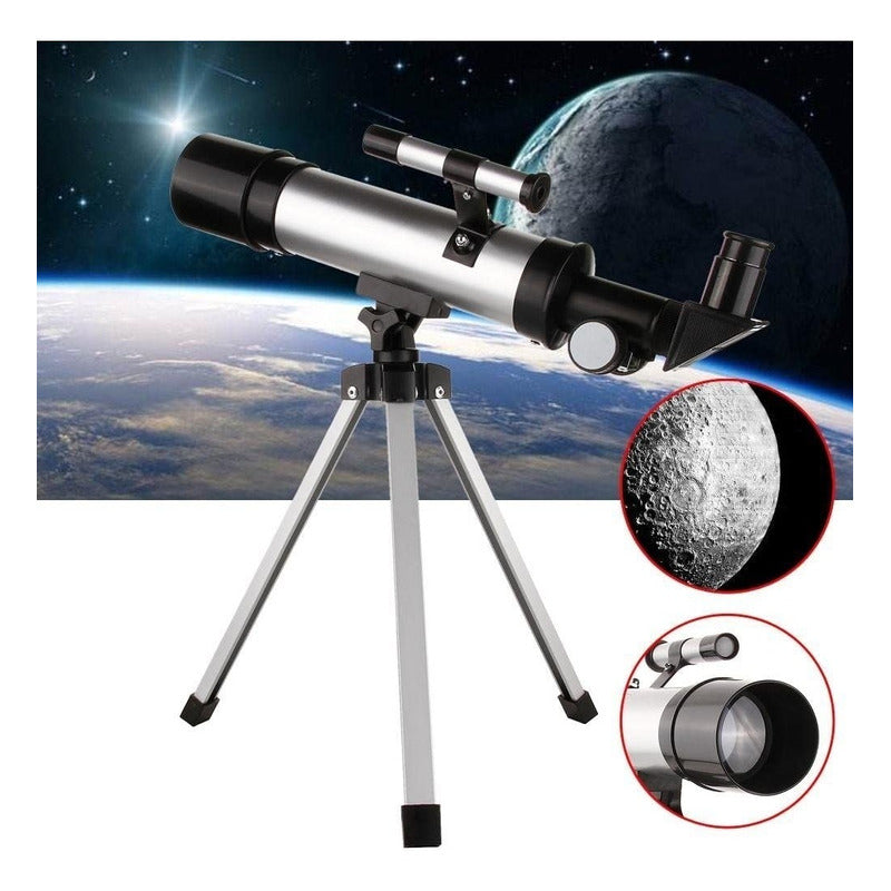 Telescopio Monocular Refractor Ideal Para Aprendiz