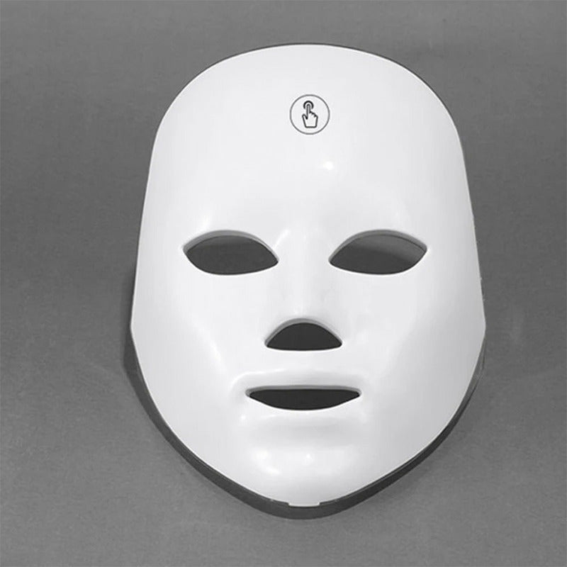 Máscara De Terapia De Luz Facial Led 7 Colores Fototerapia Normal