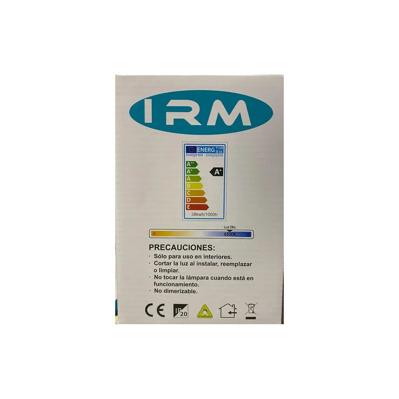 Pack X3 Ampolleta Led 38w Luz Fría Iliminación Intensa Fría