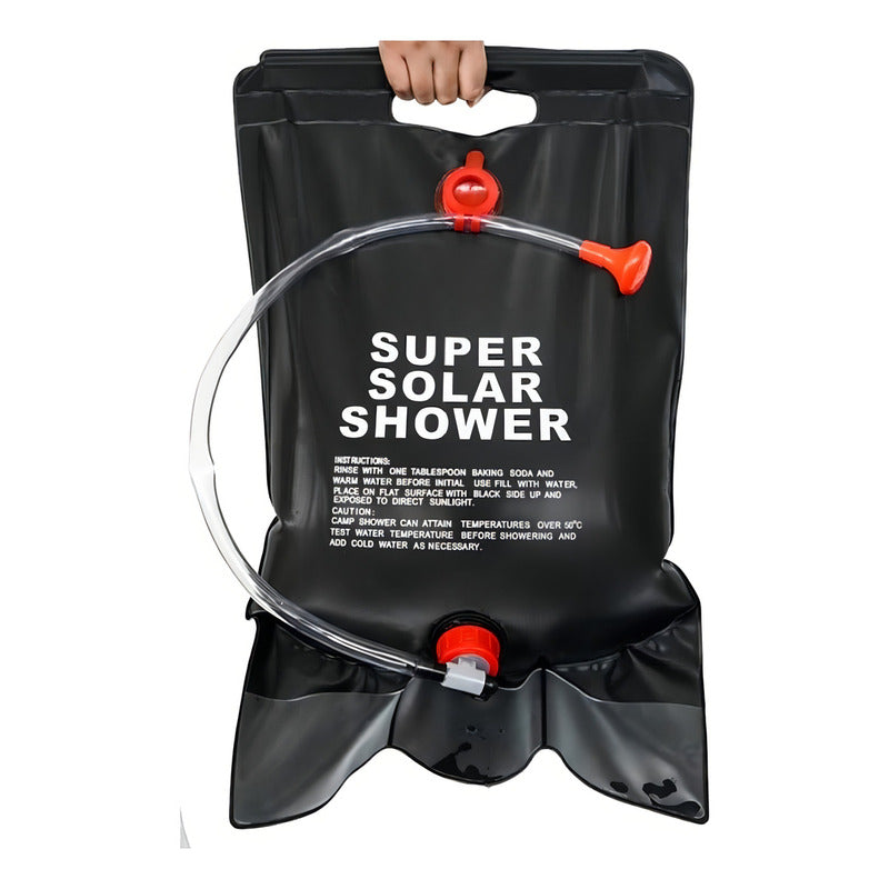 Ducha Portátil Solar Camping Playa 20 L Exterior Compacta