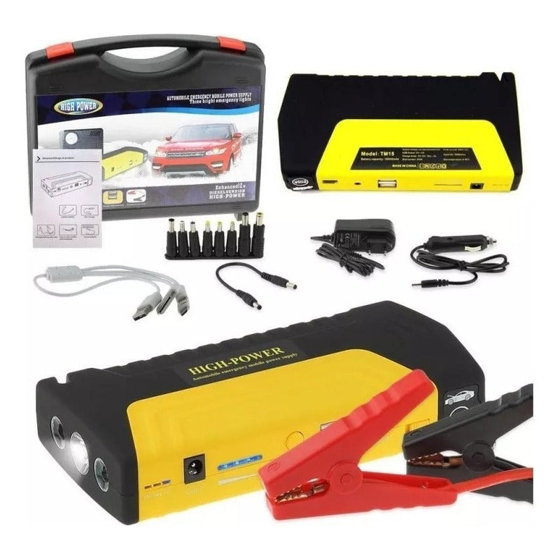 Partidor 12v Vehiculo Batería Power Bank Celular Tablet Usb