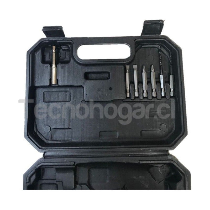 Kit Atornillador Inalámbrico Práctico Taladro Atornillador