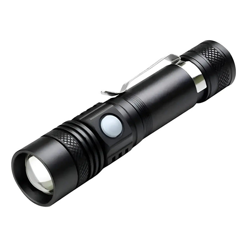 Kit Outdoor: Lampara Solar Foco Emergencia 48 Led + Linterna Led 3000 Lumens Zoom Resistente Lluvia