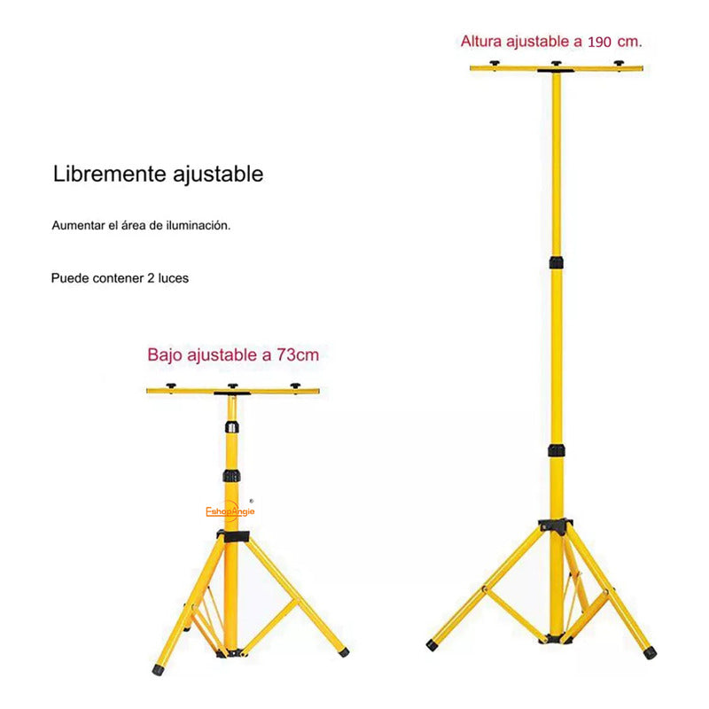 Soporte Para Focos Base Atril Tripode Focos Recargable 220v