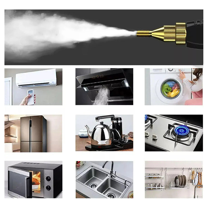 Limpiador De Vapor A Presión De Alta Temperatura De 2500w Blanco