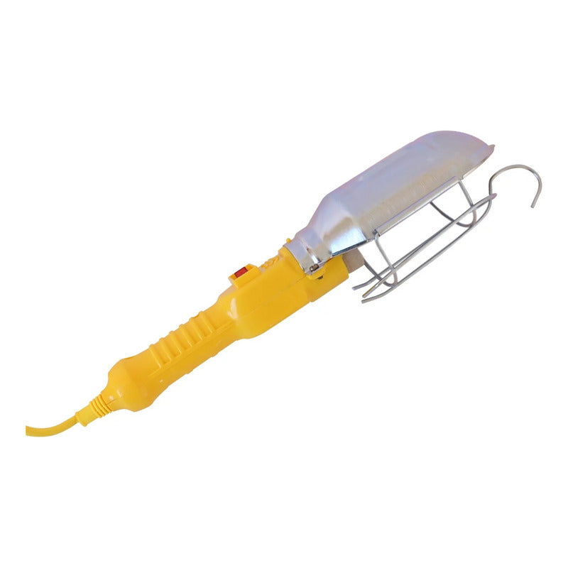 Lámpara Extensión 10 Mts Portátil De Trabajo + Interruptor
