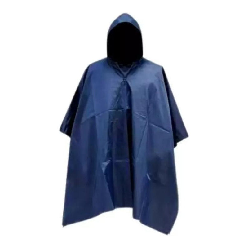 Poncho Impermeable Resistente Pvc Capa Lluvia Chubasquero