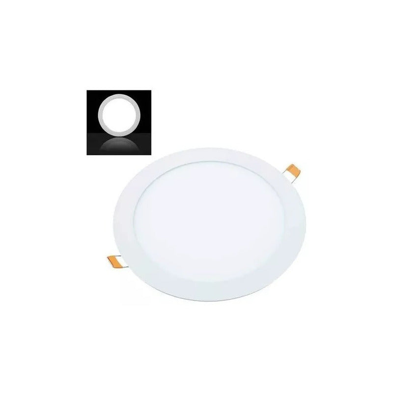 Ampolleta Led 18w Embutido Redonda Color Blanco Frío 18w