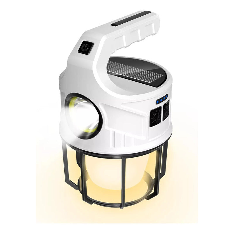 Lámpara Farol Solar Luz Recargables Para Patio Colgante
