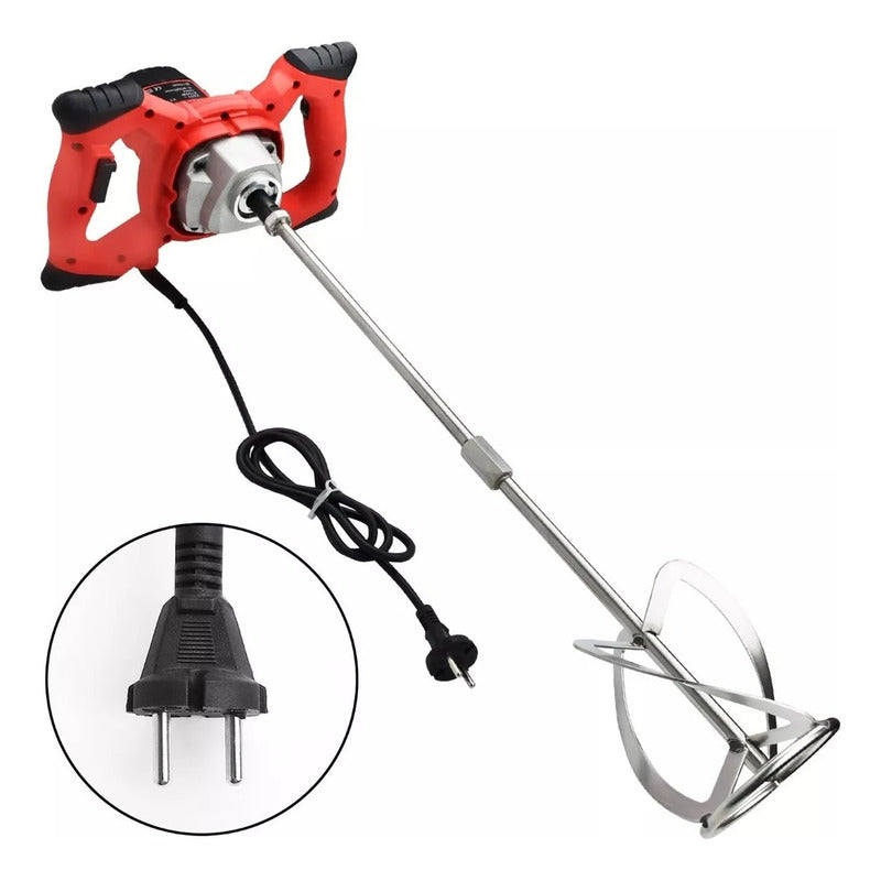 Mezclador De Cemento Y Alimentos De Acero Inoxidable 220v