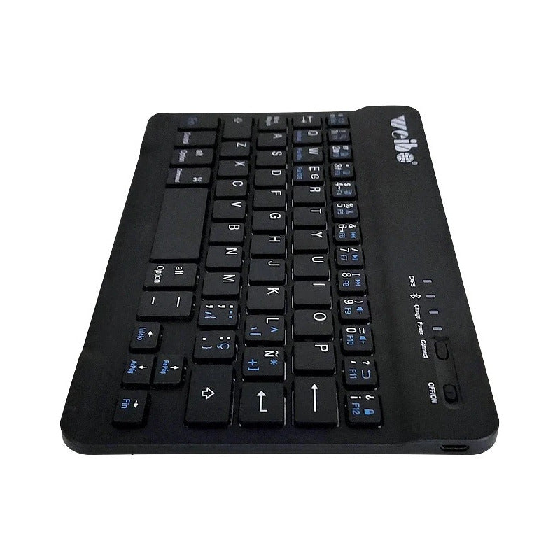 Mini Teclado Slim Inalámbrico Bluetooth Telefono Tablet Pc