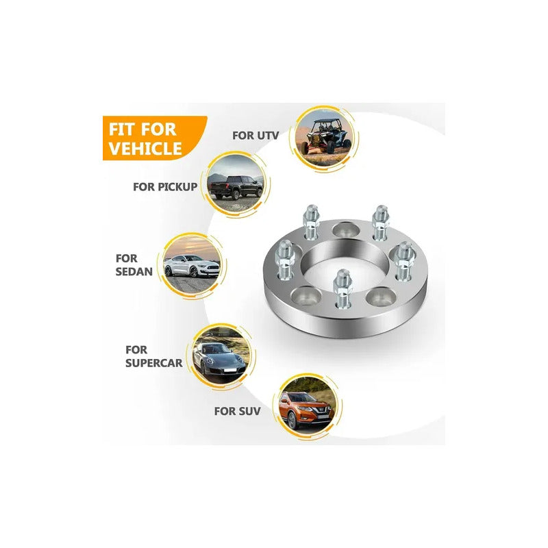 Pack X2 Espaciador 6x139,7 35mm Par Desplazadores Para Auto