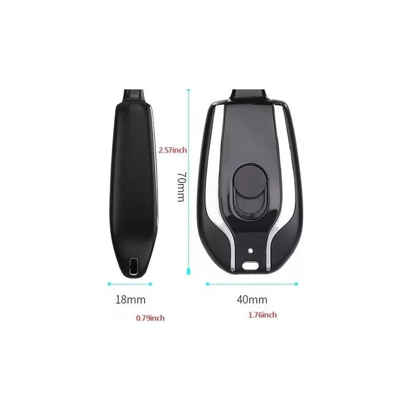 Mini Power Bank Llavero Portátil 1500 Mah Cargador Portatil