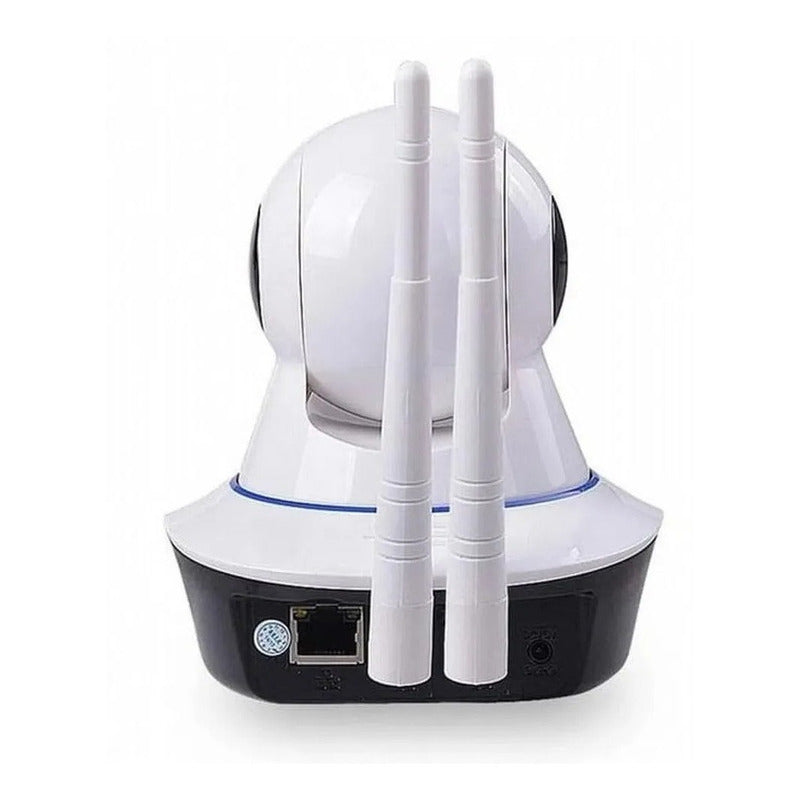 Camaras Ip Pack X2 Wifi Hd Vision Nocturna 360° Blanco