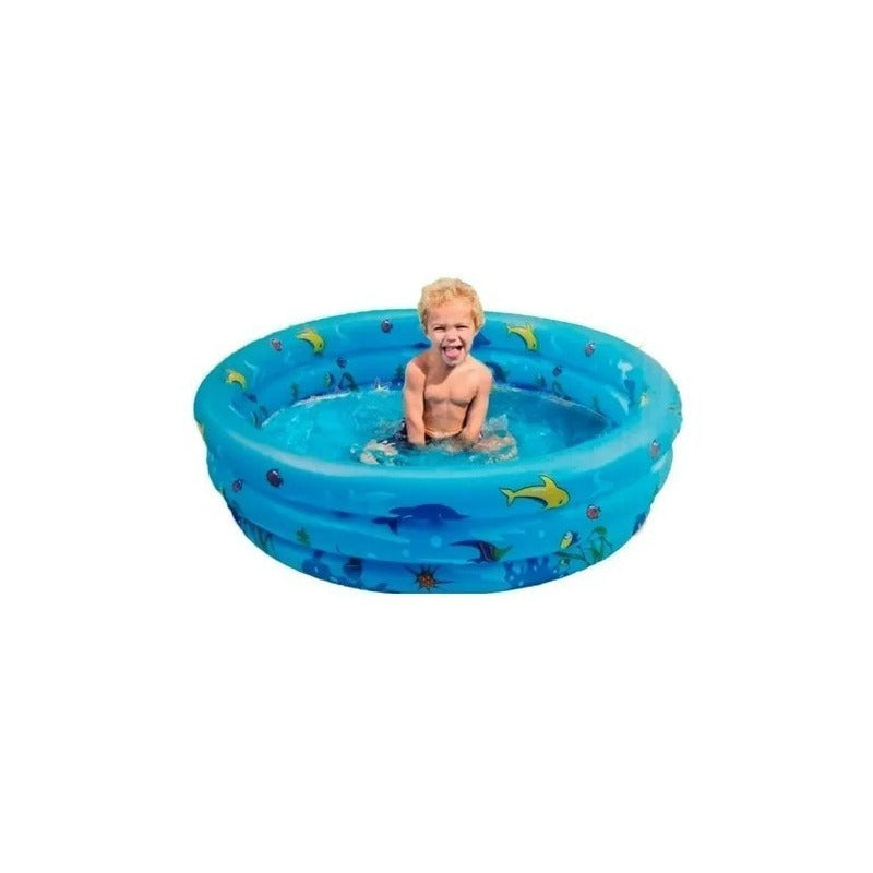 Piscina Resistente Inflable Plástica Flotante Niños Verano