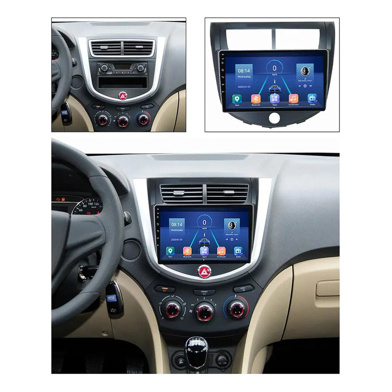 Bisel De 9 Pulgadas Para Jac J4 2013-2016