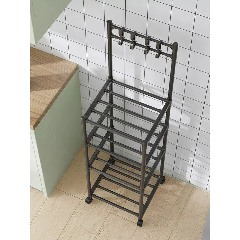 Organizador Con Ruedas Estante Multifuncion Restistente
