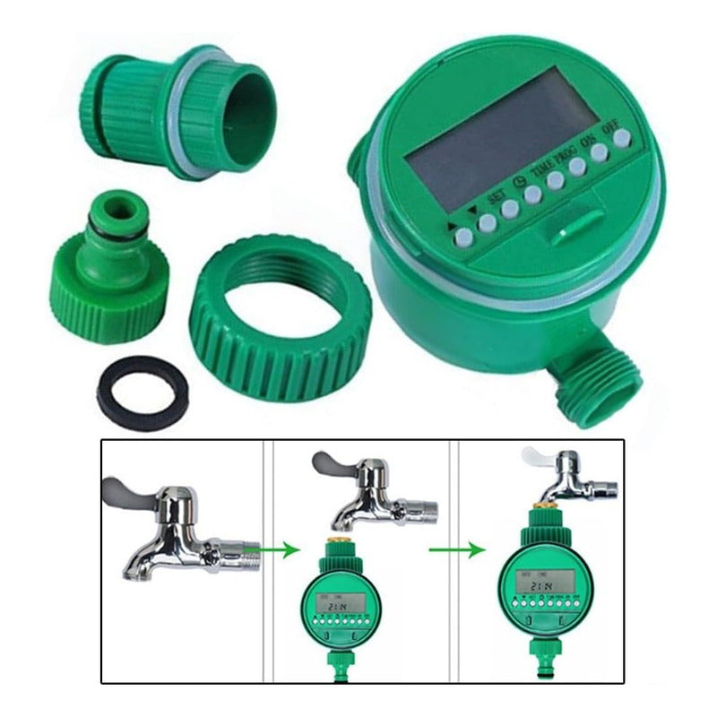 Temporizador Riego Automático Timer Digital Lcd Programable