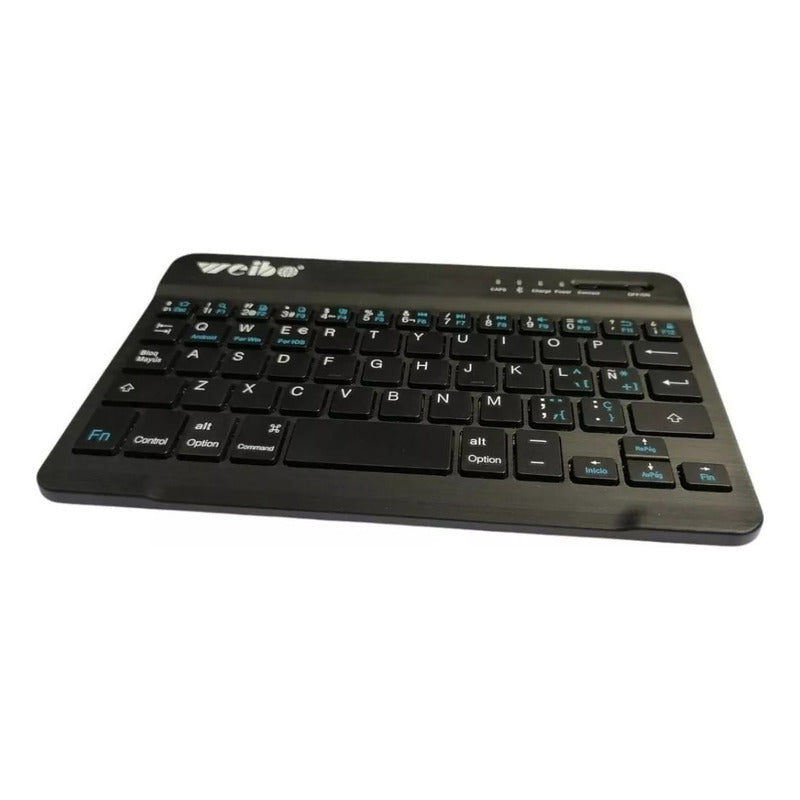 Mini Teclado Slim Inalámbrico Bluetooth Telefono Tablet Pc
