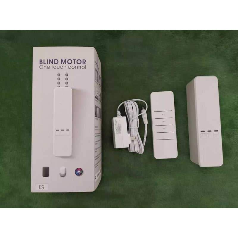 Motor Inteligente Wifi Para Cortinas Roller Control Remoto Blanco