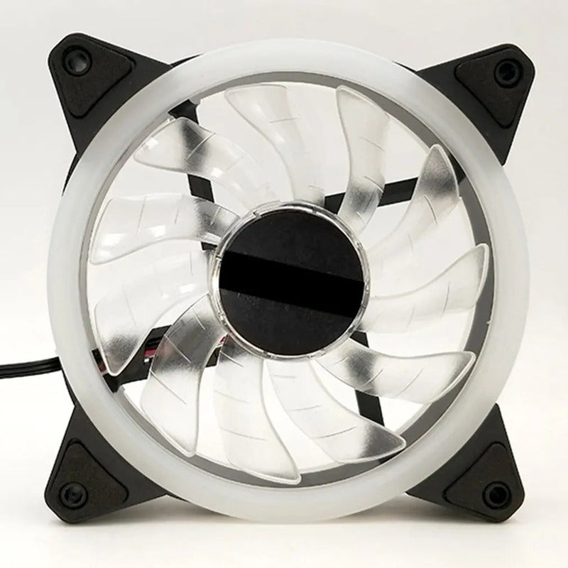Fan Cooler 120mm Pc Gamer Led Rgb 4pin Ide Chasis Ventilador