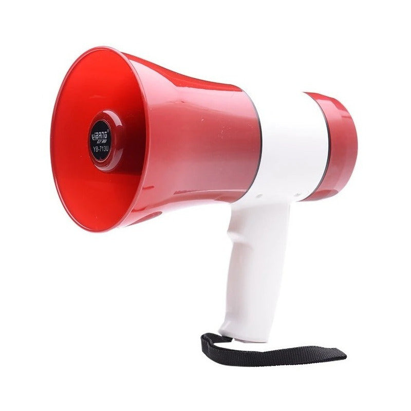 Megáfono 20w Dinámico De Mano Recargable