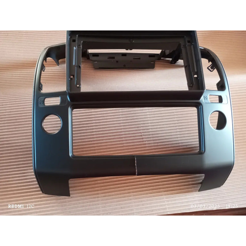 Bisel Adaptador Radio 9pul Nissan Navara 2006-2012 Negro