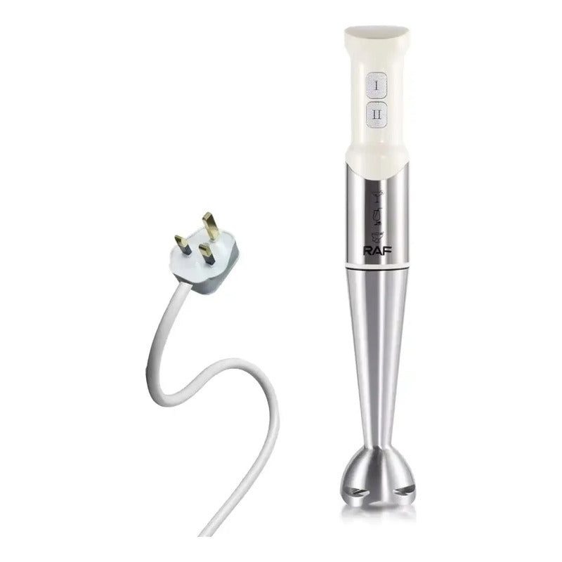 Minipimer Licuadora De Mano Inmersion Tritura Hielo Negro